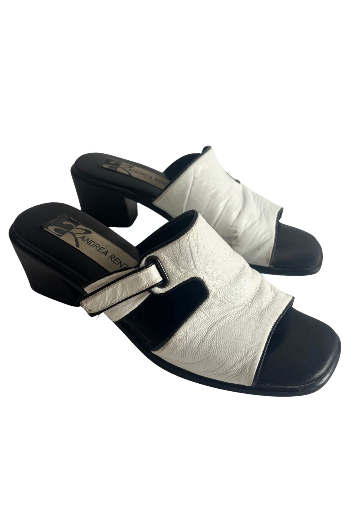 Andrea Renzi leather kitten heels, 6