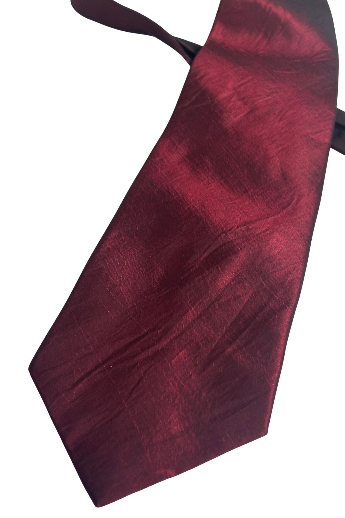 PASHA deep red tie