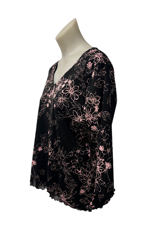 Joanna Morgan NZ made mesh Blouse, S