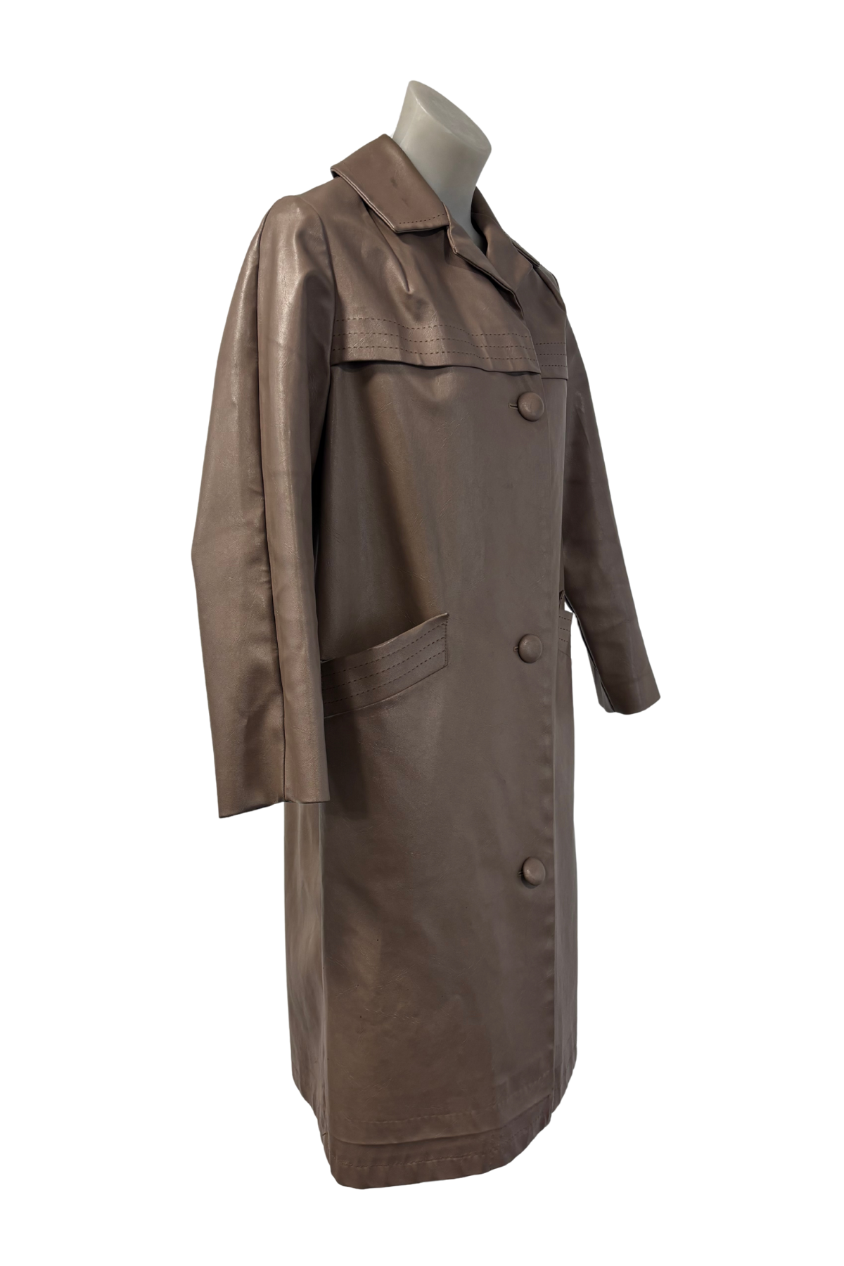 1990's Skellerup NZ made faux leather jacket, S