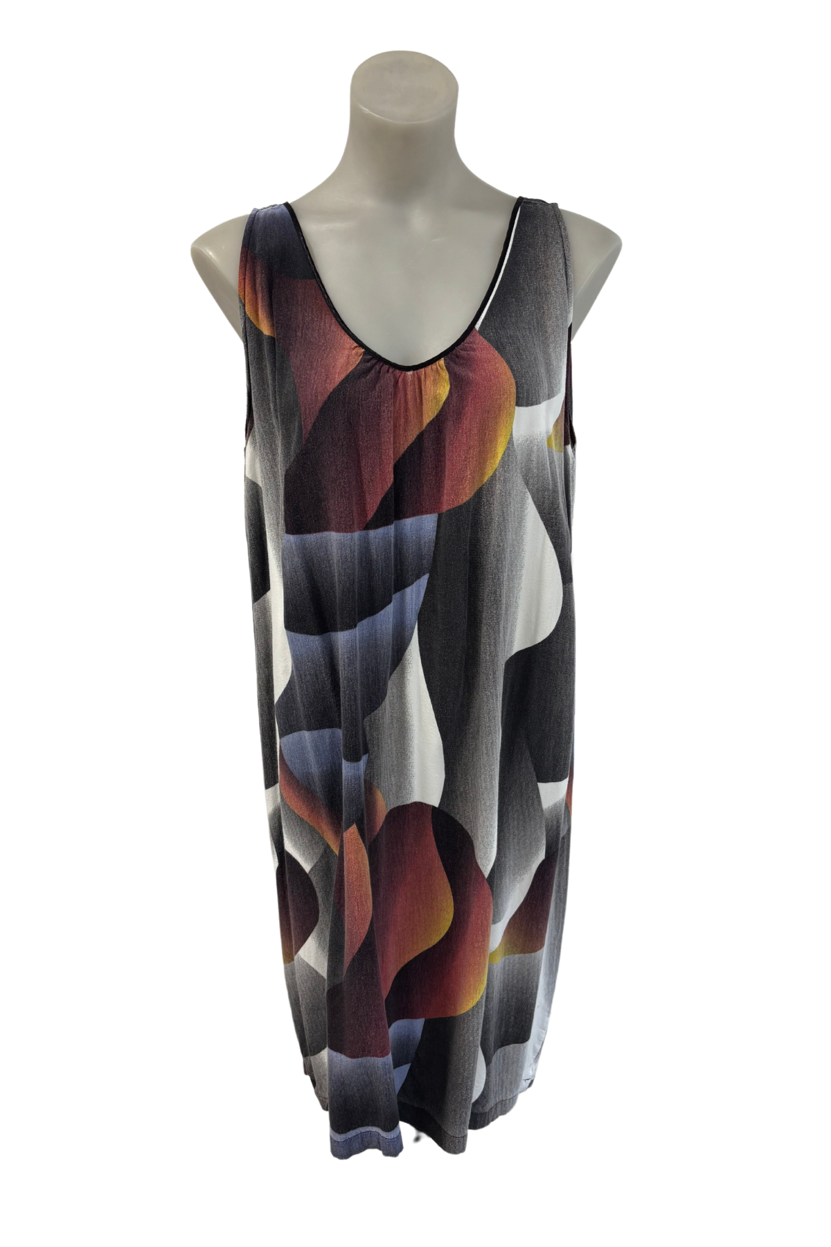 Juna muted colours tunic dress, 14