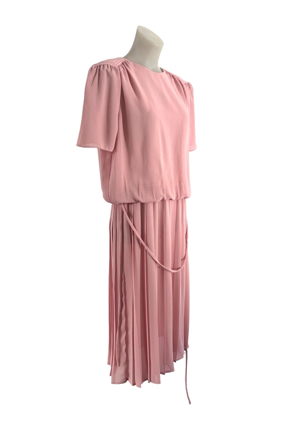 Hy Rose Blush Pink Drop Waist Dress, 12