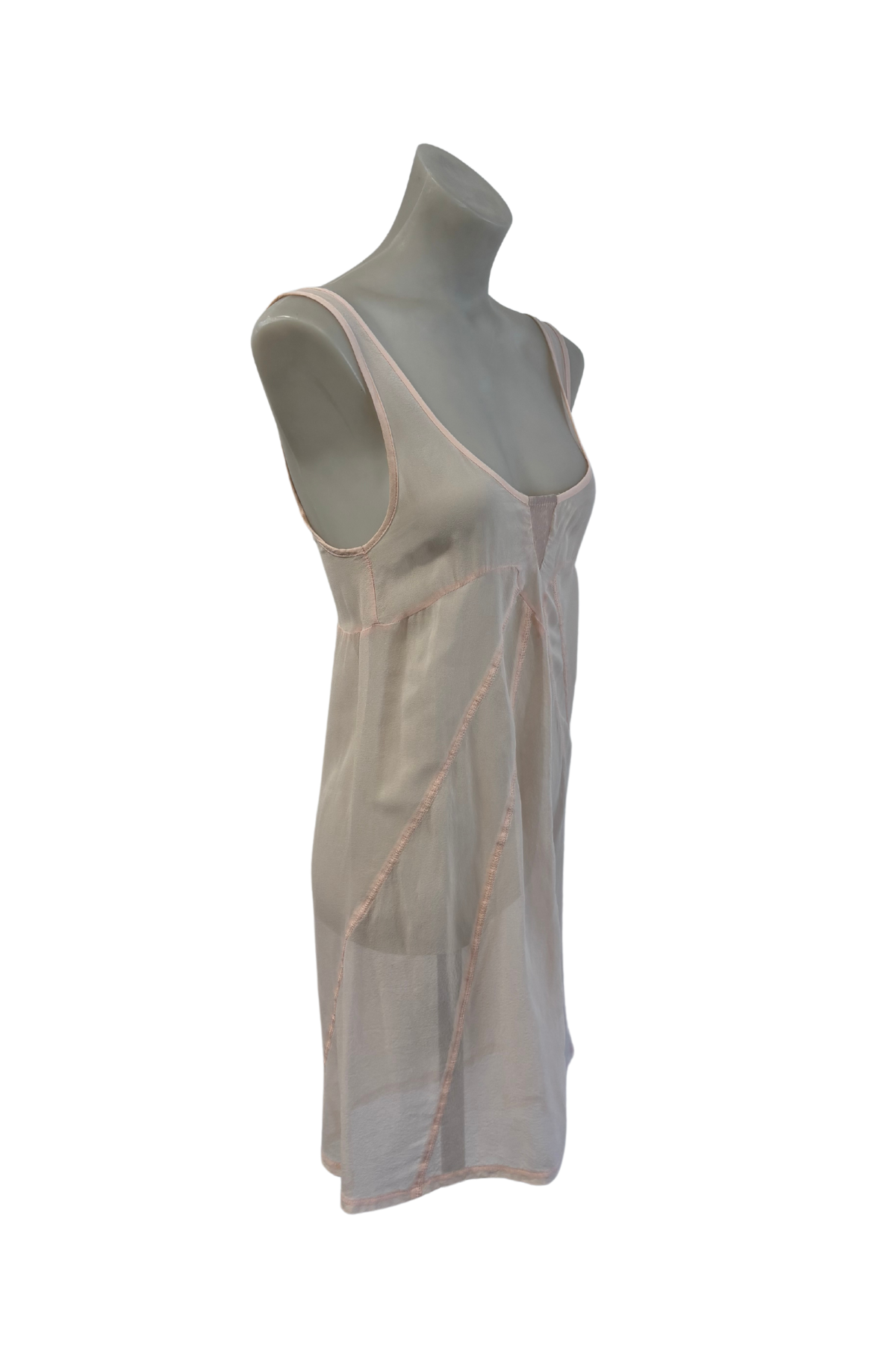 Lonely Hearts NZ Designer 100% Silk Slip Dress, S