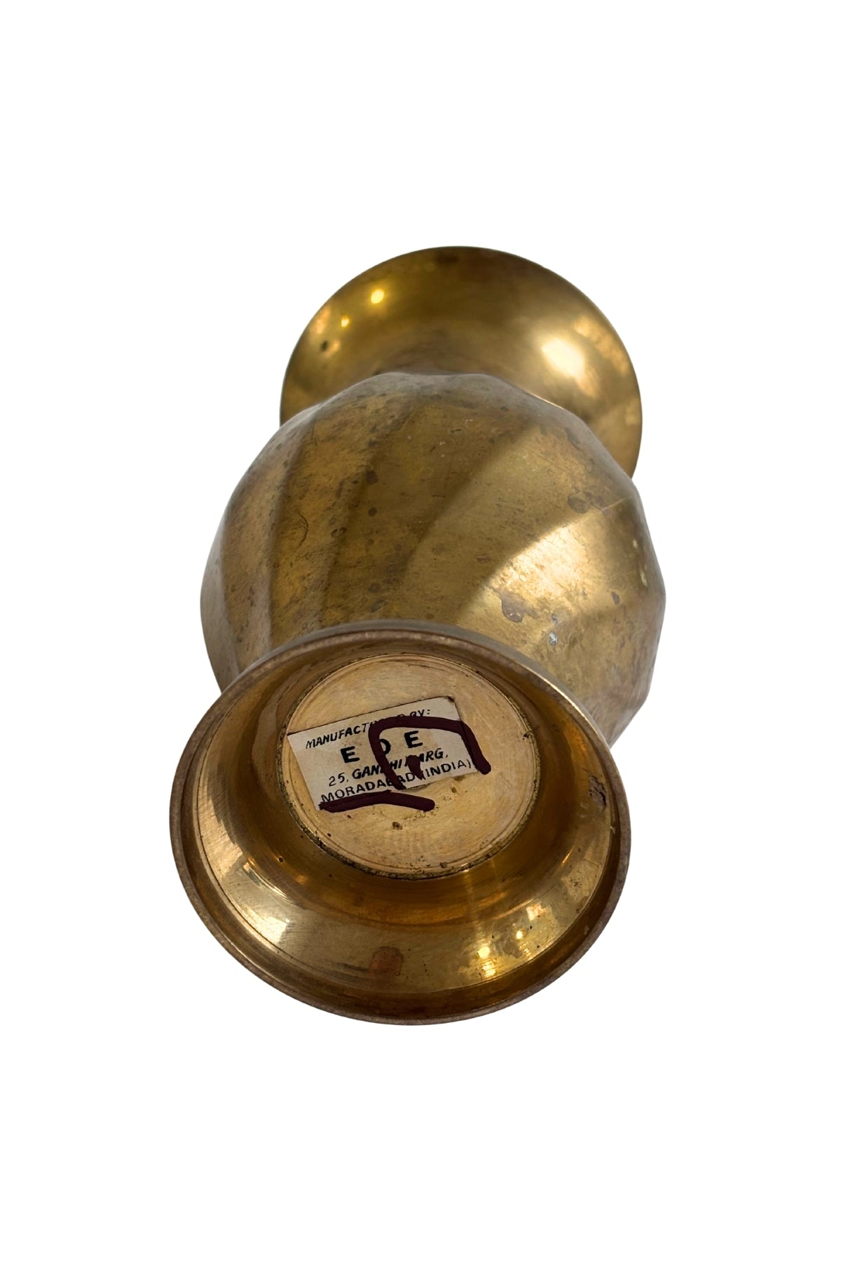 Small Vintage Brass Vase