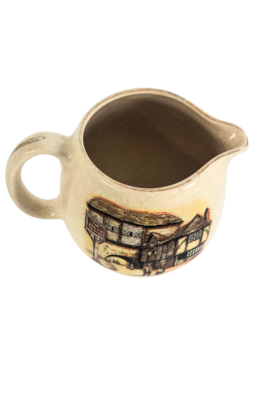 Sandland ware "The Jolly Drover" small gravy jug