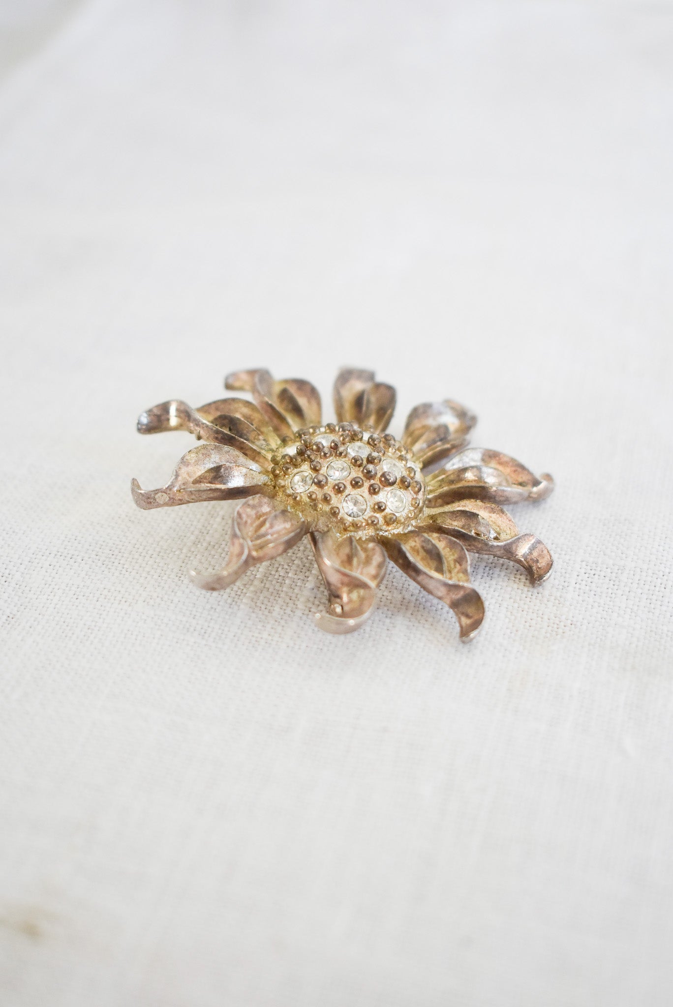 Vintage flower brooch
