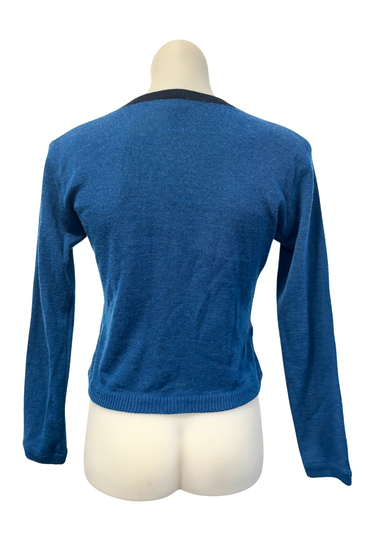 Who's Billie knit cropped jumper, S