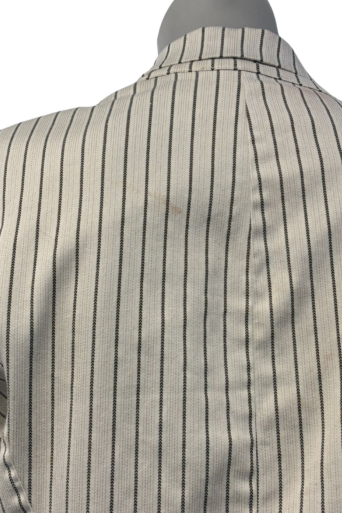 Hippocampe Paris pinstripe satin bow blazer, S