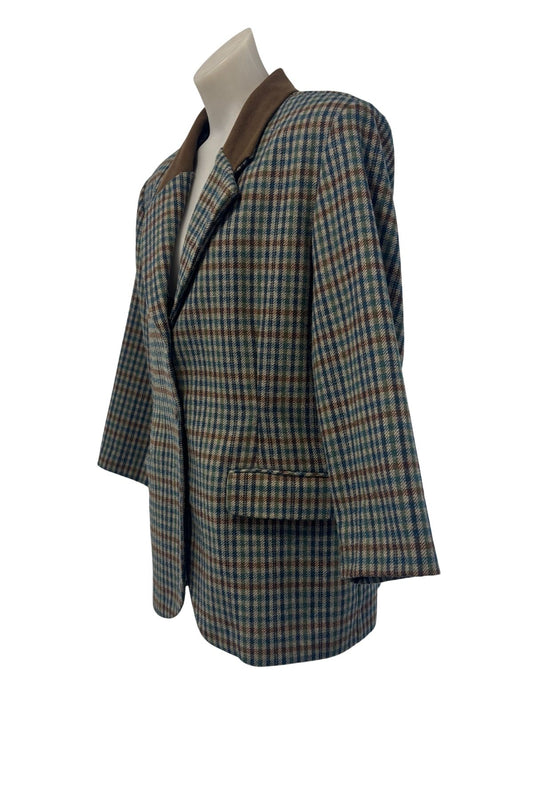 Vintage Classique NZ made tweed blazer, 16