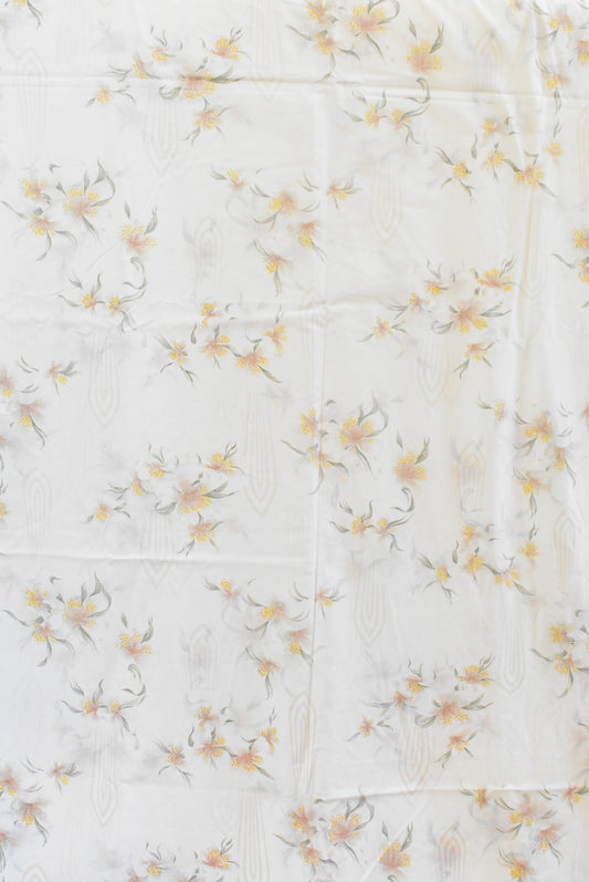 2 Retro queensize flat sheets