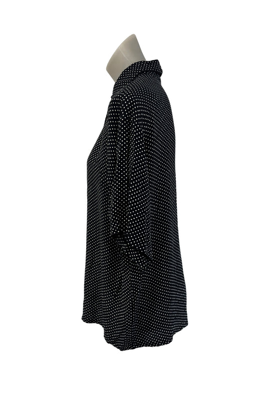 Suzanne Grae polka dot blouse, 14