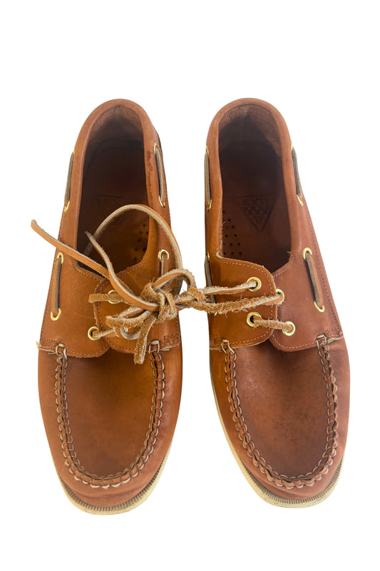 Exit And CO leather boat shoes, 6
