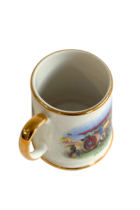 Old Foley "Steam Coach" By Gurney 1827 mug