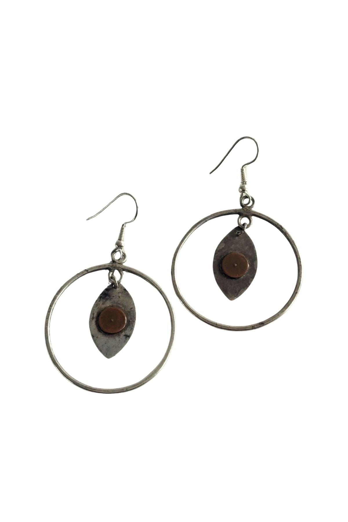 Sterling silver dangly earrings