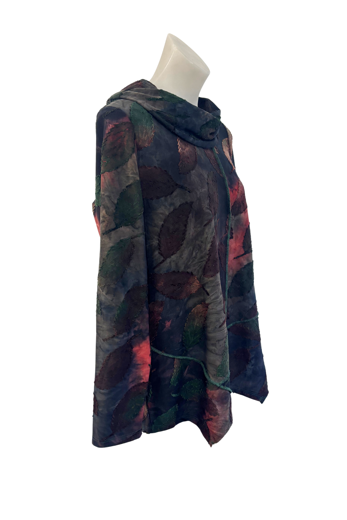 Mesmerise autumn leaves turtleneck, S