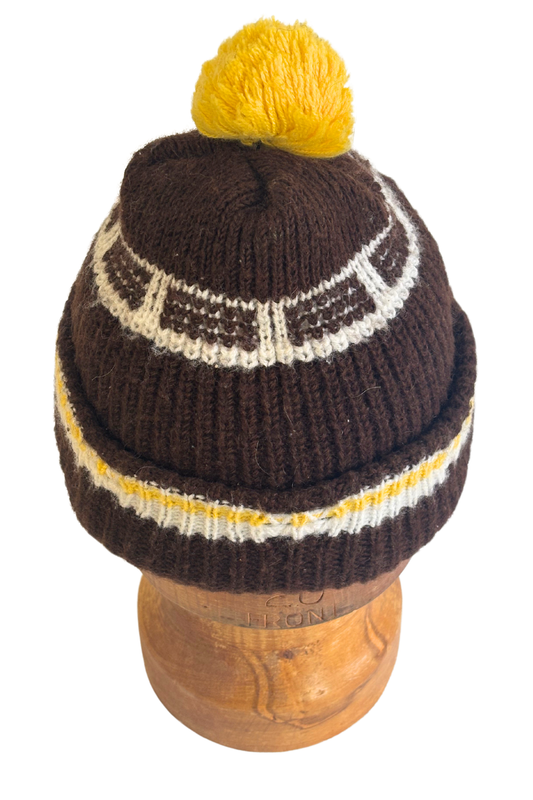 Warbil knitwear vintage NZ made wool beanie