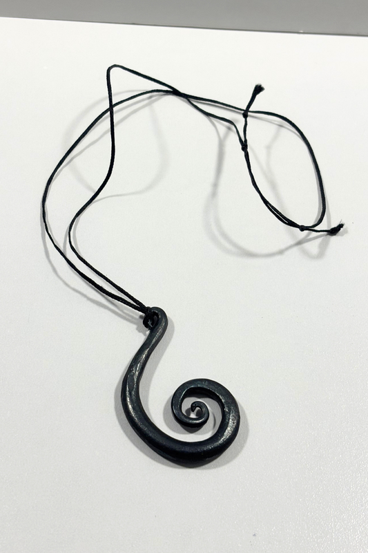 Pewter Koru necklace