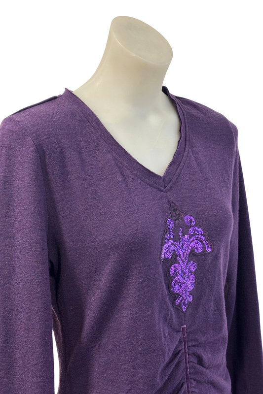 Merric sequined lightweight sweater, 14