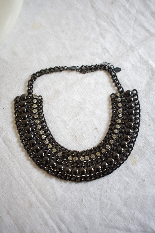 Grunge statement necklace