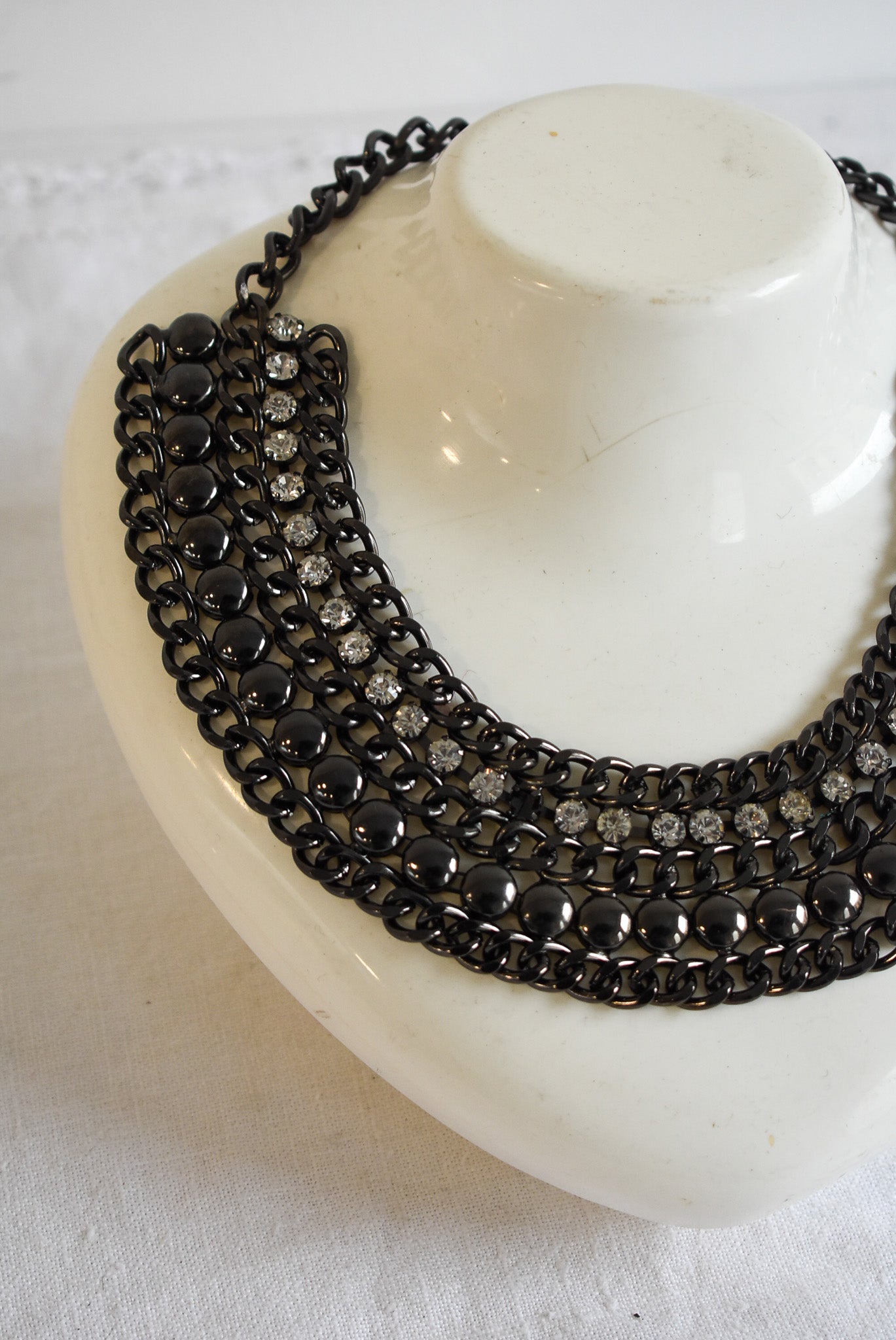 Grunge statement necklace