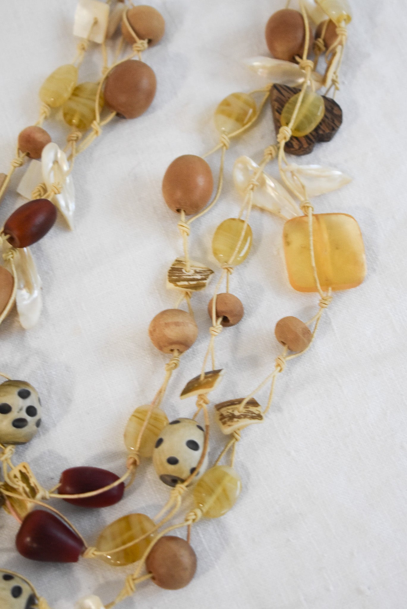 Beach babe statement necklace