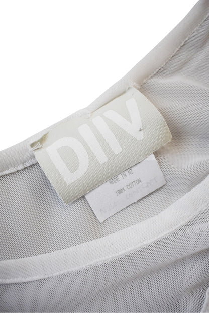 DIIV NZ Designer 100% cotton maxi dress, M/L