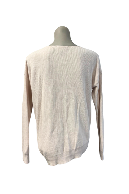 Ricochet V-neck asymmetrical sweater, XS