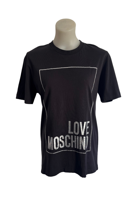 Love Moschino black box tee, M