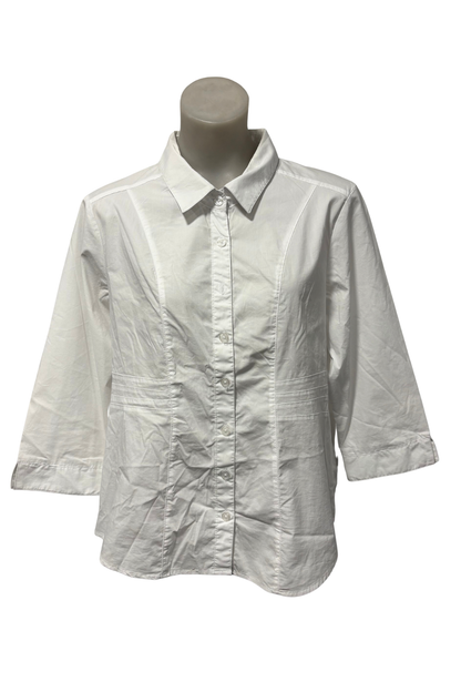 Analytic white blouse, 18