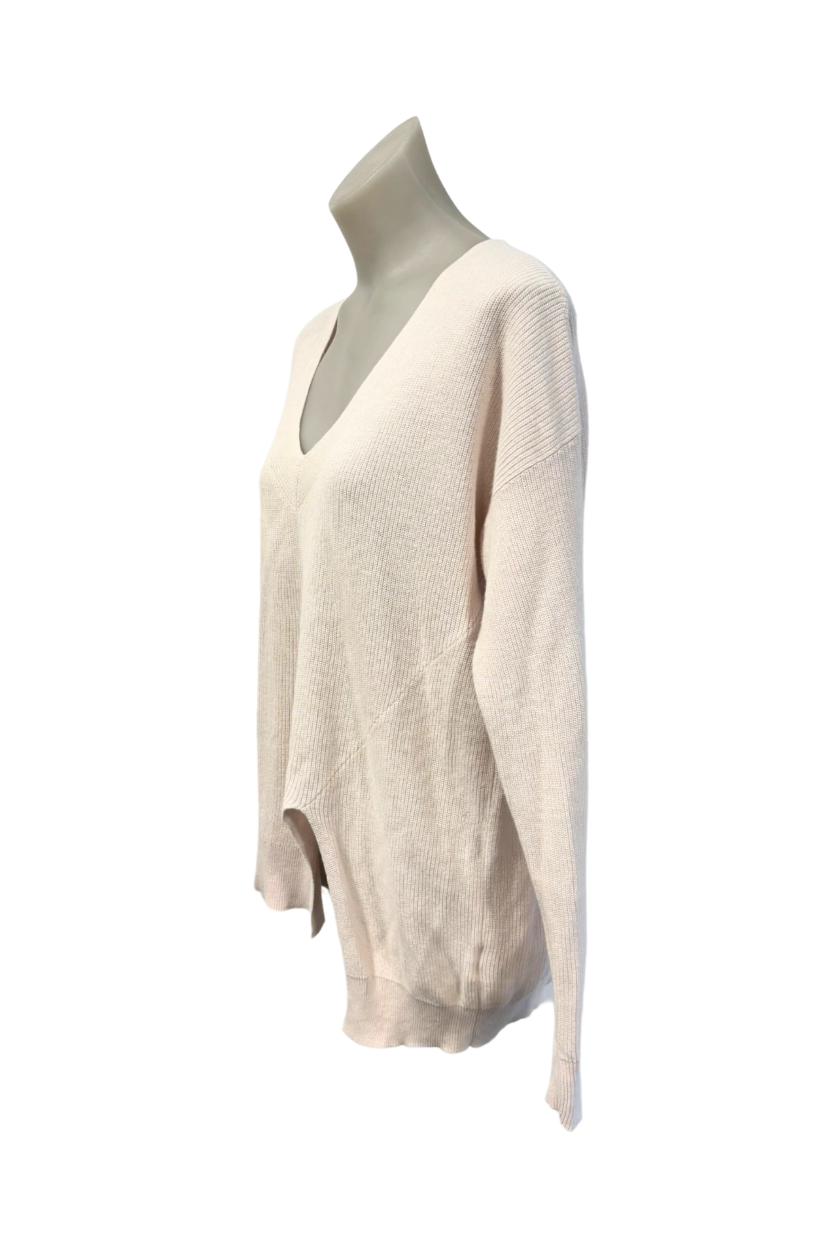 Ricochet V-neck asymmetrical sweater, XS