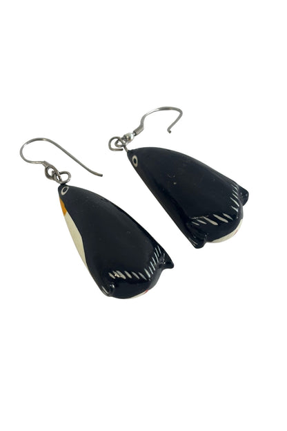 80's Fancy penguin earrings