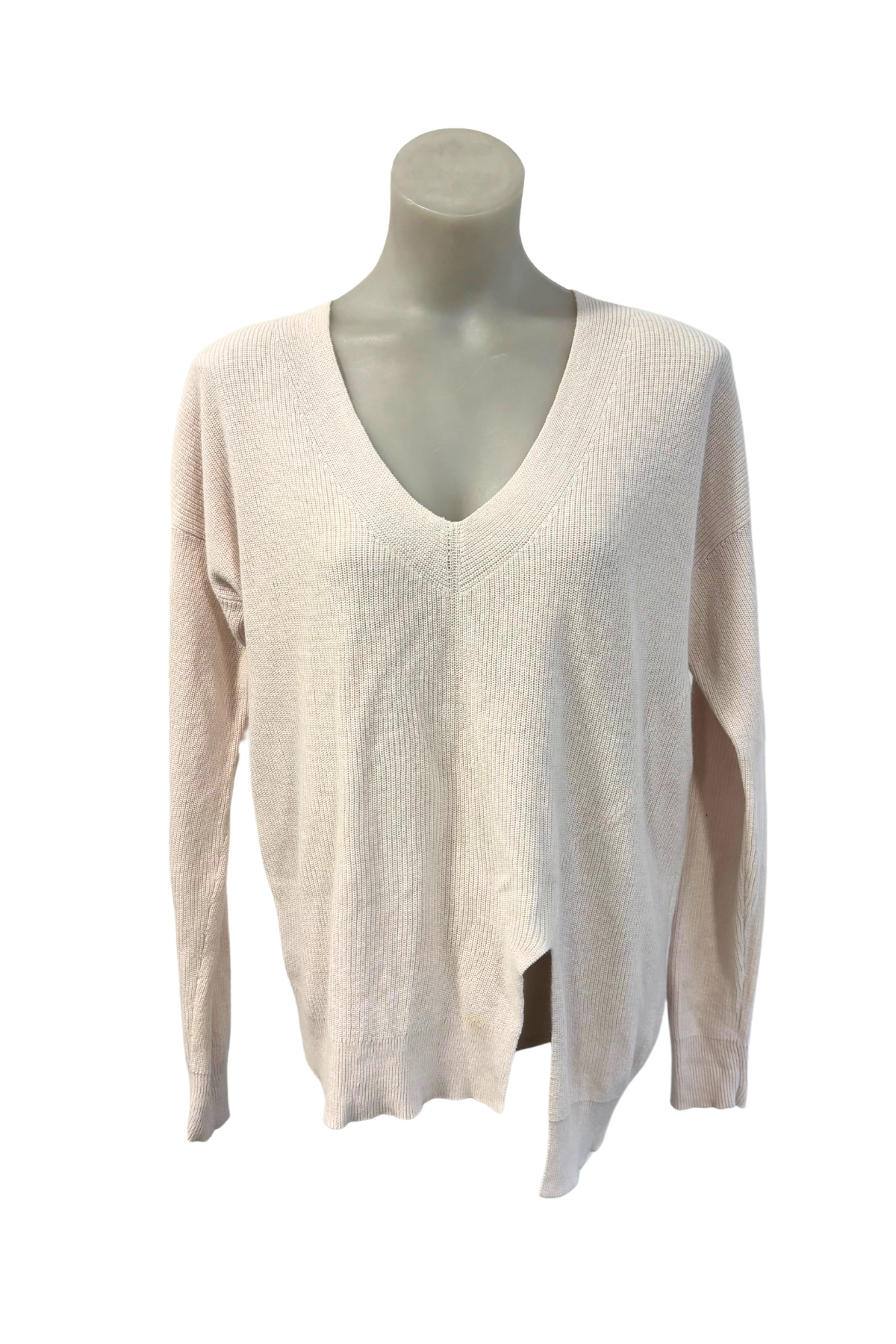 Ricochet V-neck asymmetrical sweater, XS