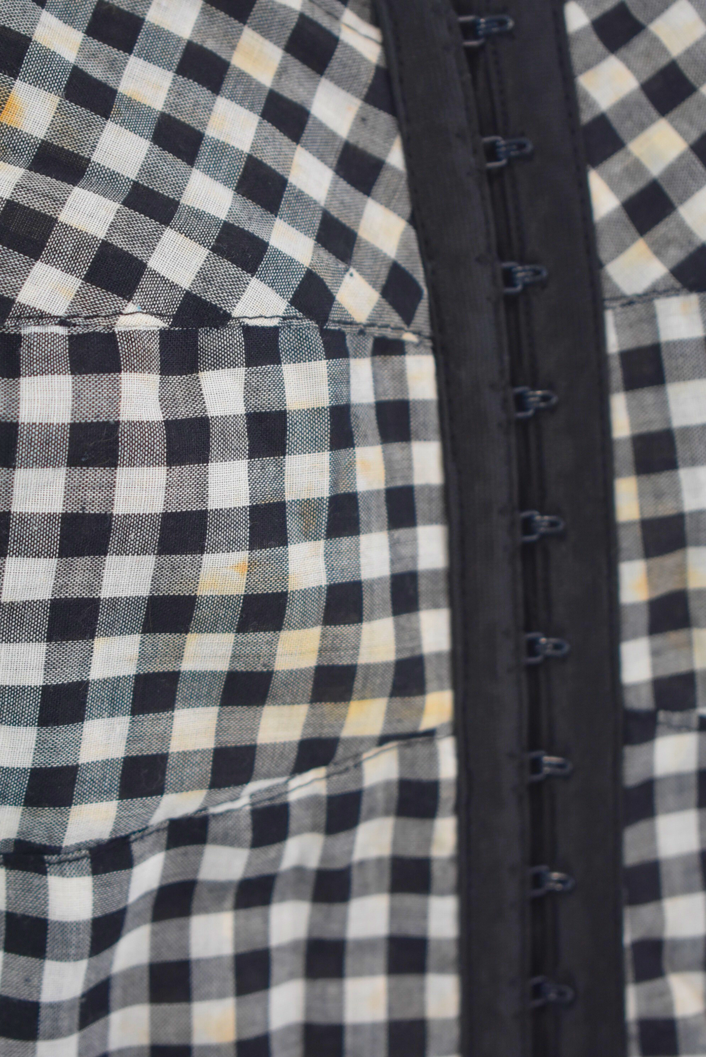 Stewart Limmer NZ made checkered dress, 12