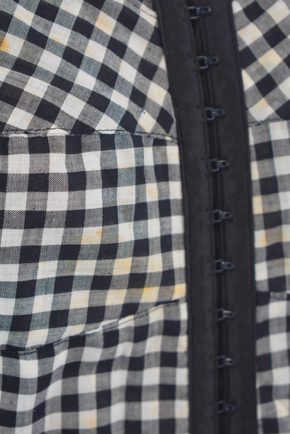 Stewart Limmer NZ made checkered dress, 12