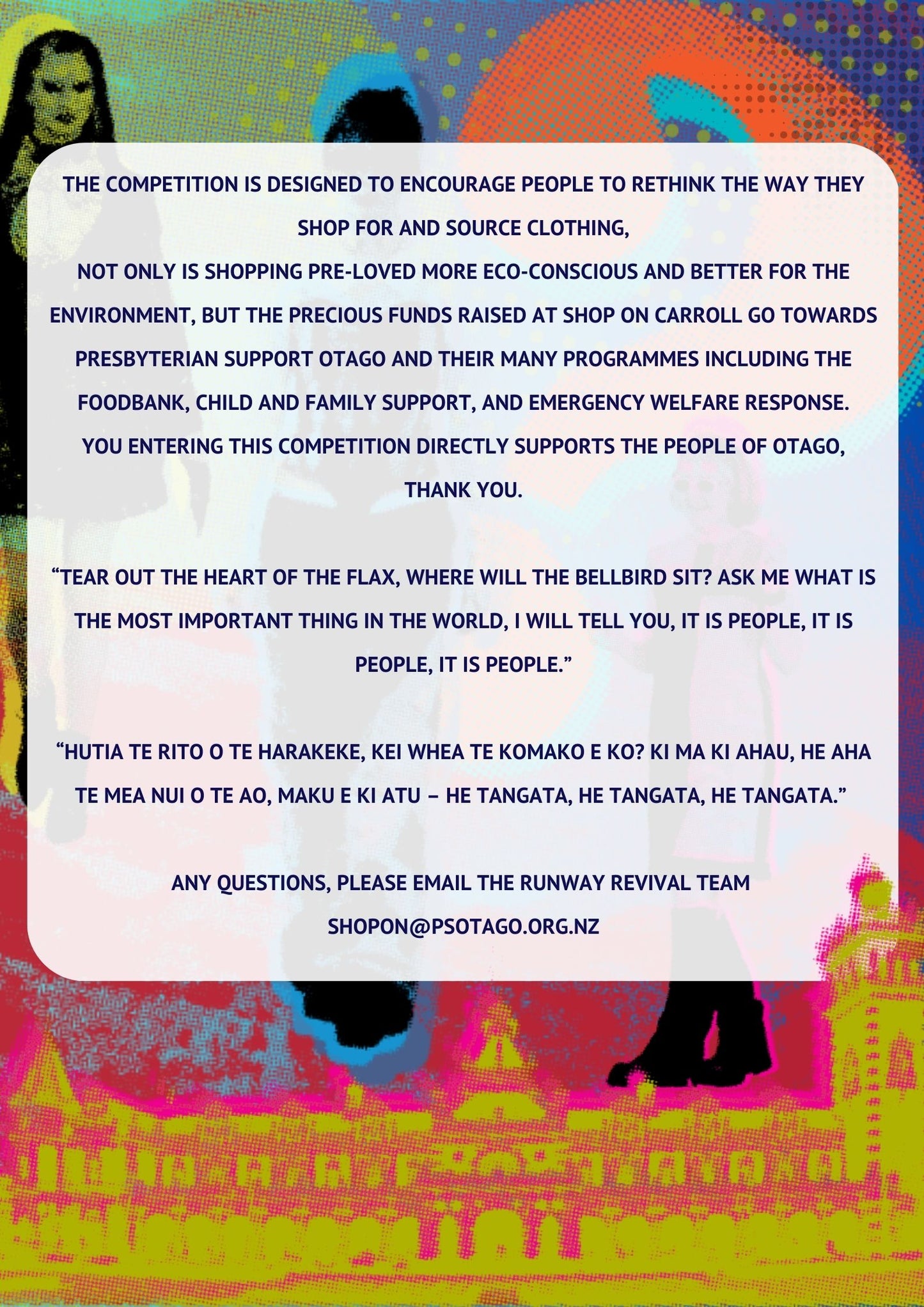 Runway Revival Competition - What's Your Dunedin