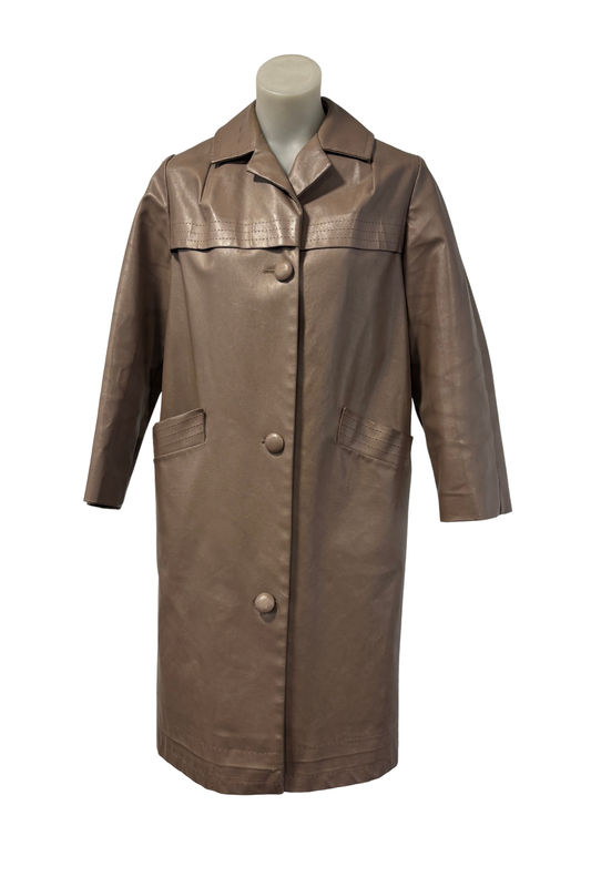 1990's Skellerup NZ made faux leather jacket, S