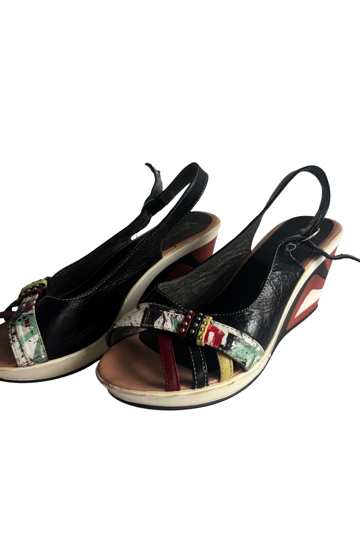 Valdo Y2K wedge heels, 40