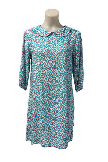 Rebecca Herring Art Style NZ made vintage collared dress, 8