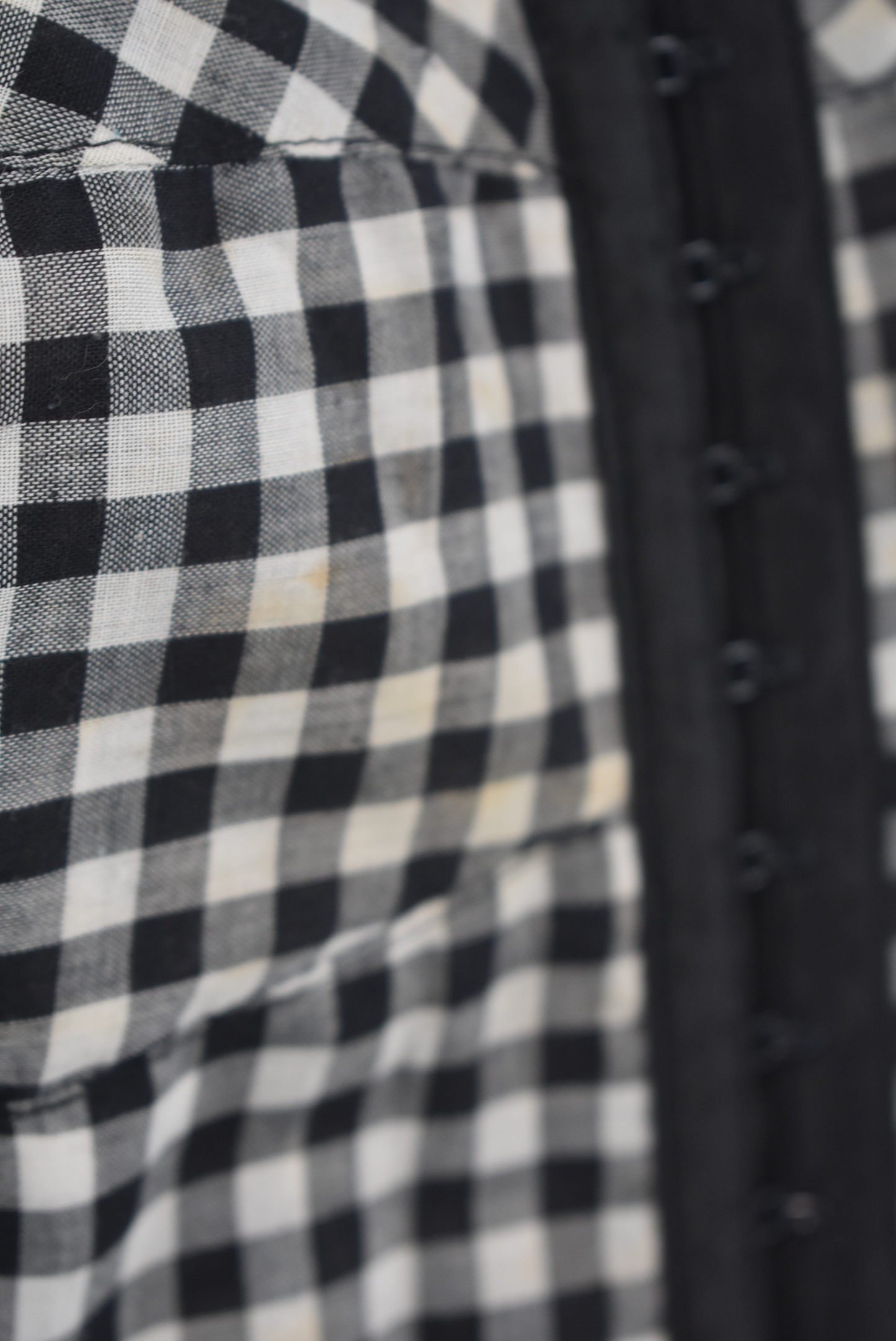 Stewart Limmer NZ made checkered dress, 12