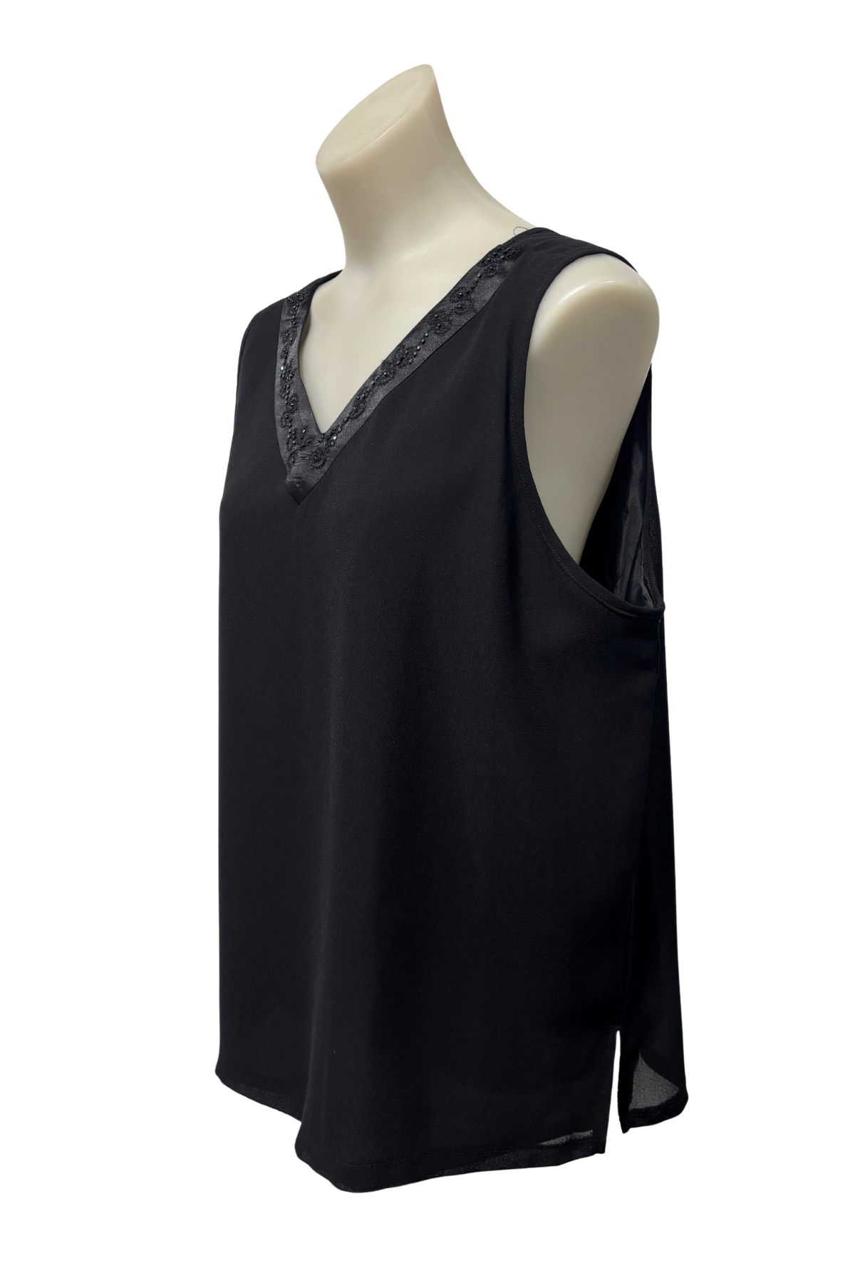 Jean de Courcy vest top, 18