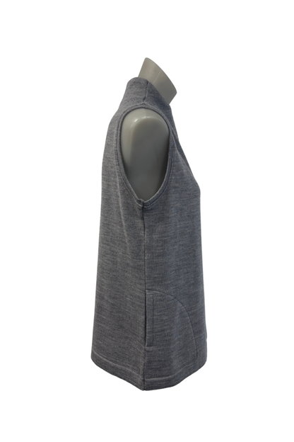 Crockett NZ made 100% wool vest, S