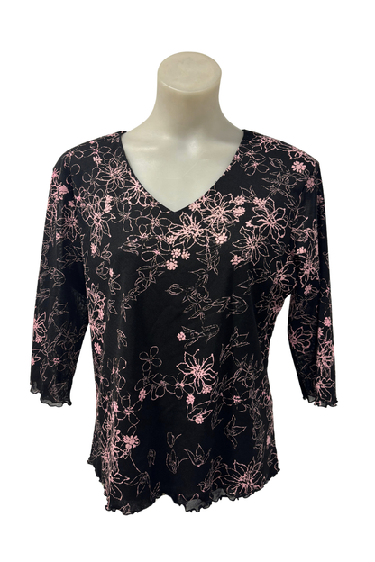 Joanna Morgan NZ made mesh Blouse, S