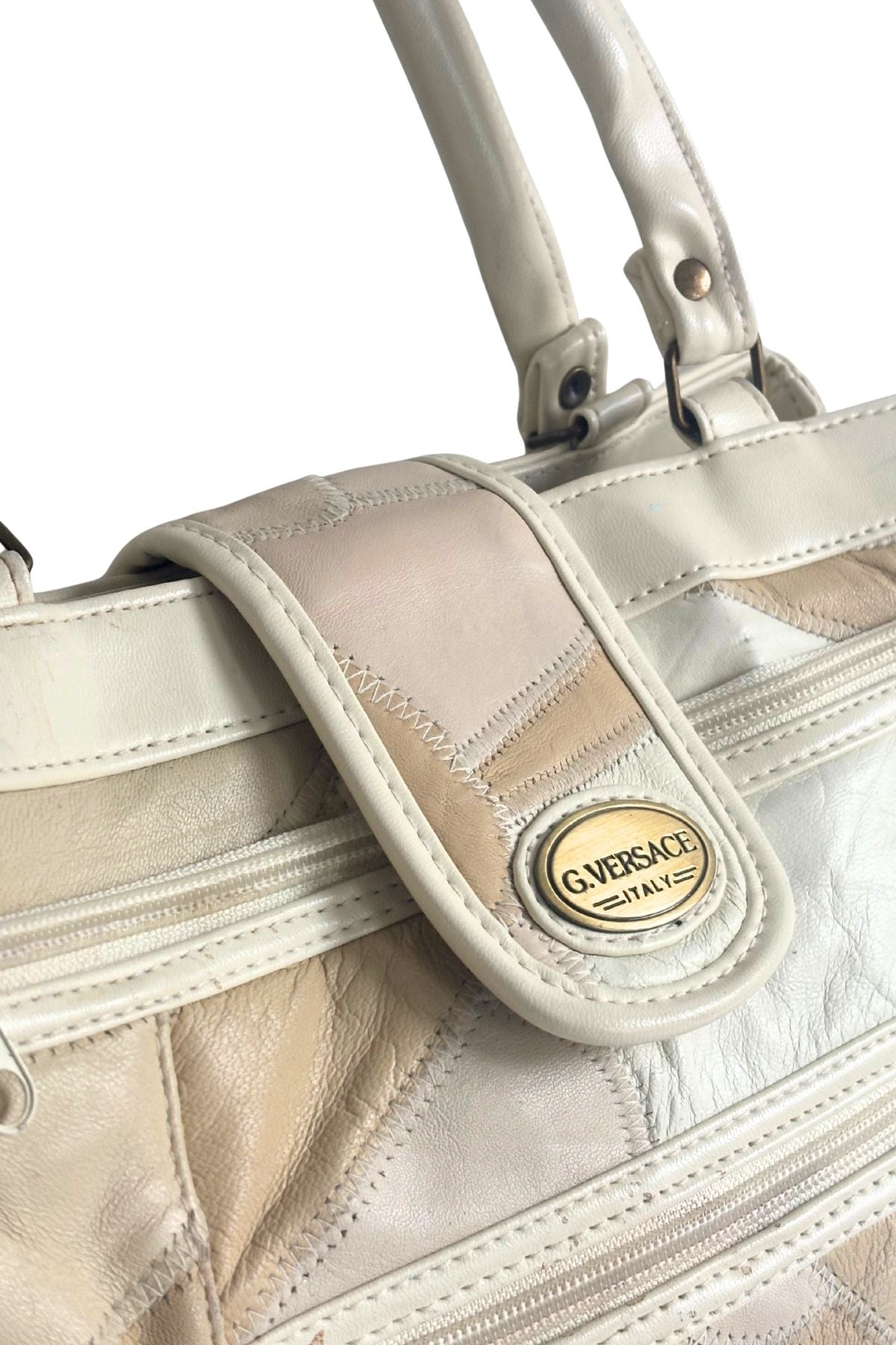 Patchwork Versace dupe handbag