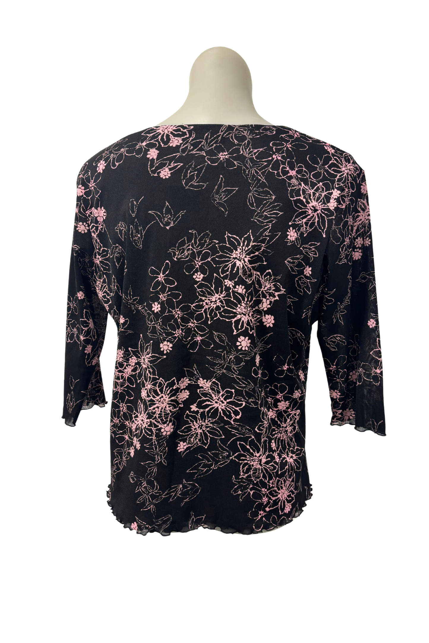 Joanna Morgan NZ made mesh Blouse, S