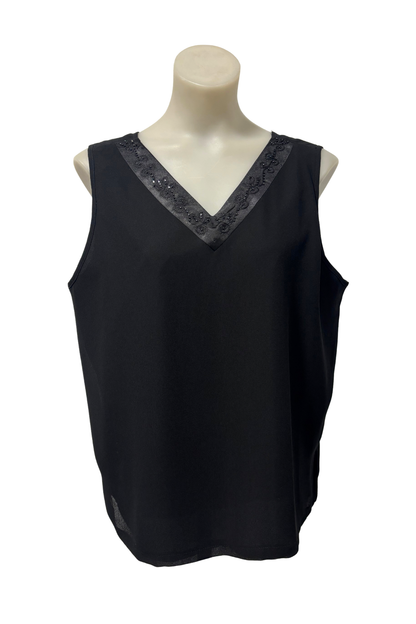Jean de Courcy vest top, 18