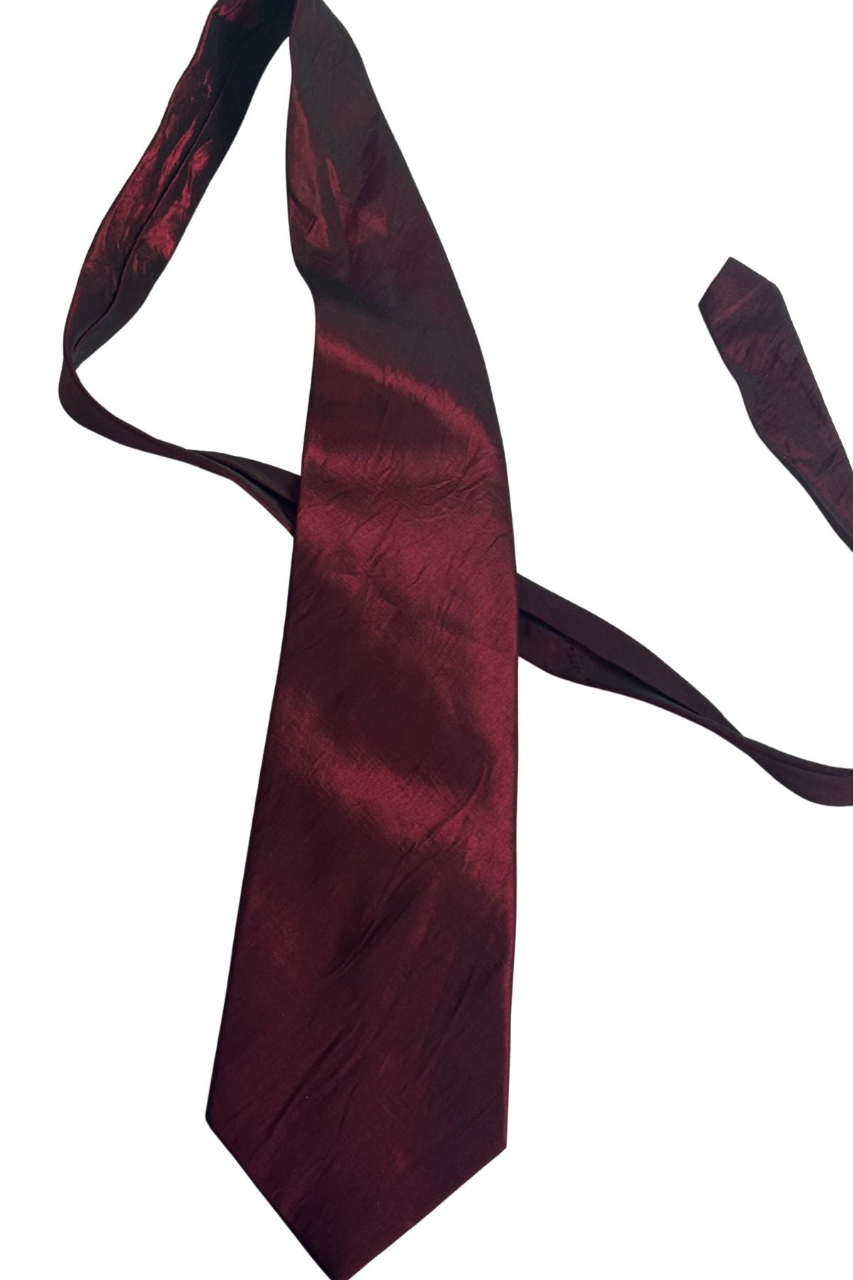 PASHA deep red tie