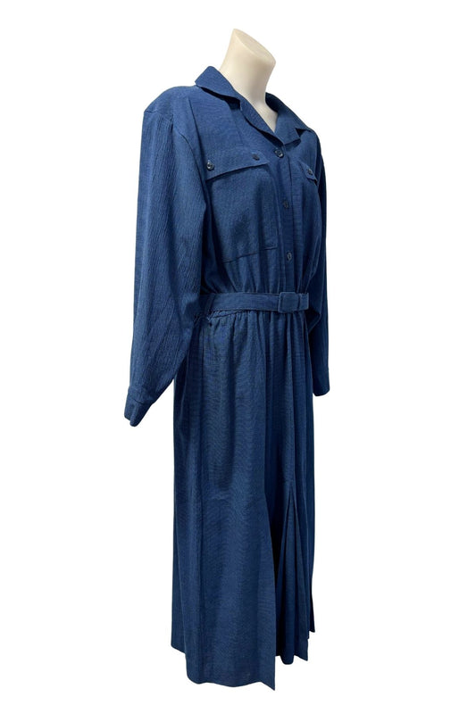 KA'SAGE NZ made vintage belted dress, 20