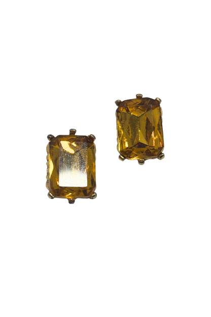 Vintage blingy costume clip on earrings