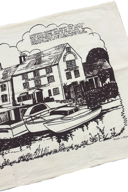 The Quay Dorset Wareham tea towel