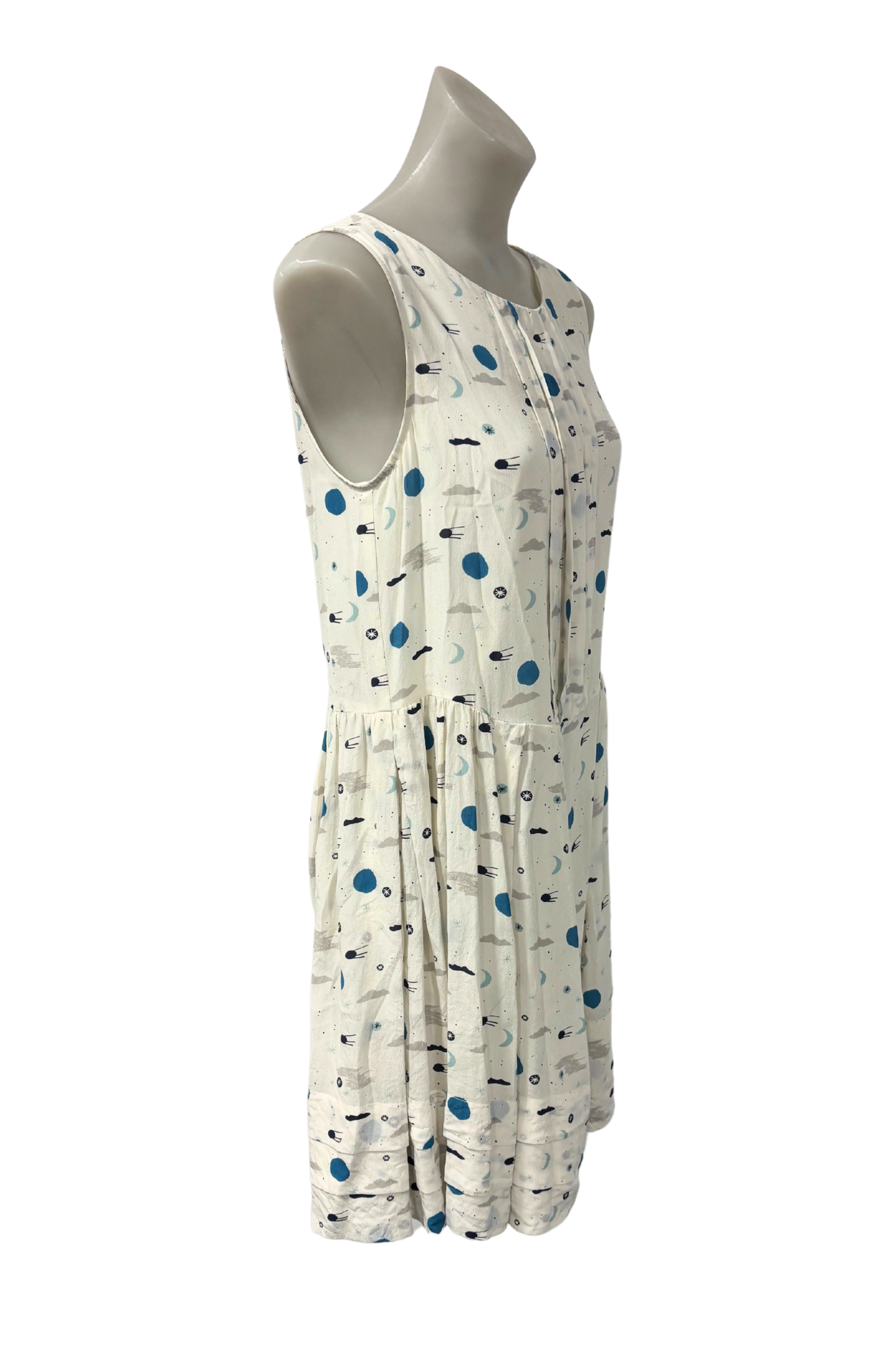 Karen Walker Night Sky midi dress, S